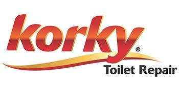 korky toilet repair logo