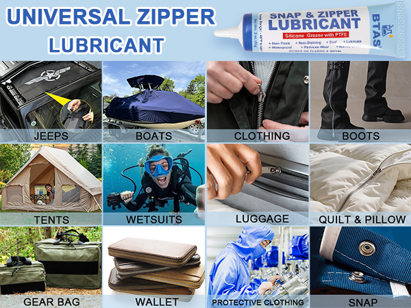 zipper lube