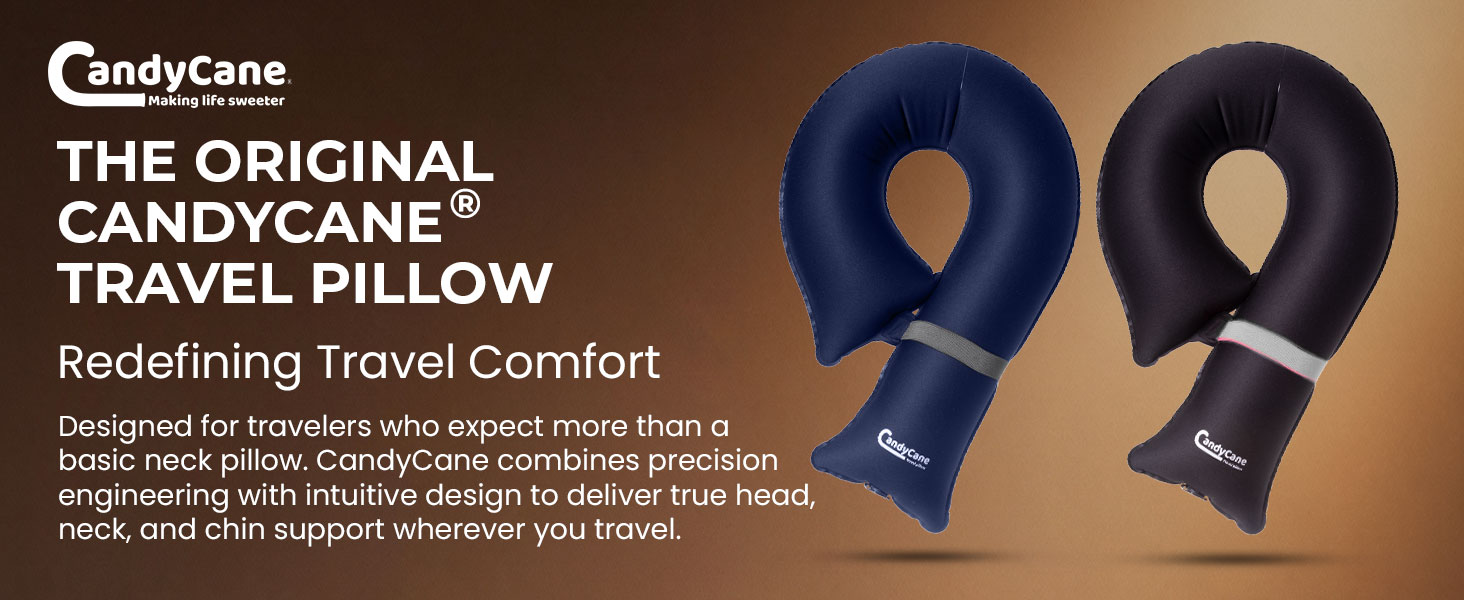 inflatable neck pillow airplane