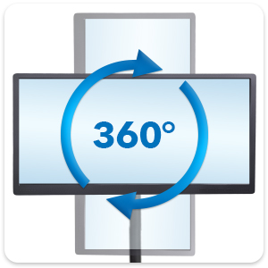 full motion monitor mount