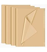 NEBURORA 120 Sheets Kraft Tissue Paper 14 x 20 Inches Brown Wrapping Tissue Paper Bulk Kraft Wrap...