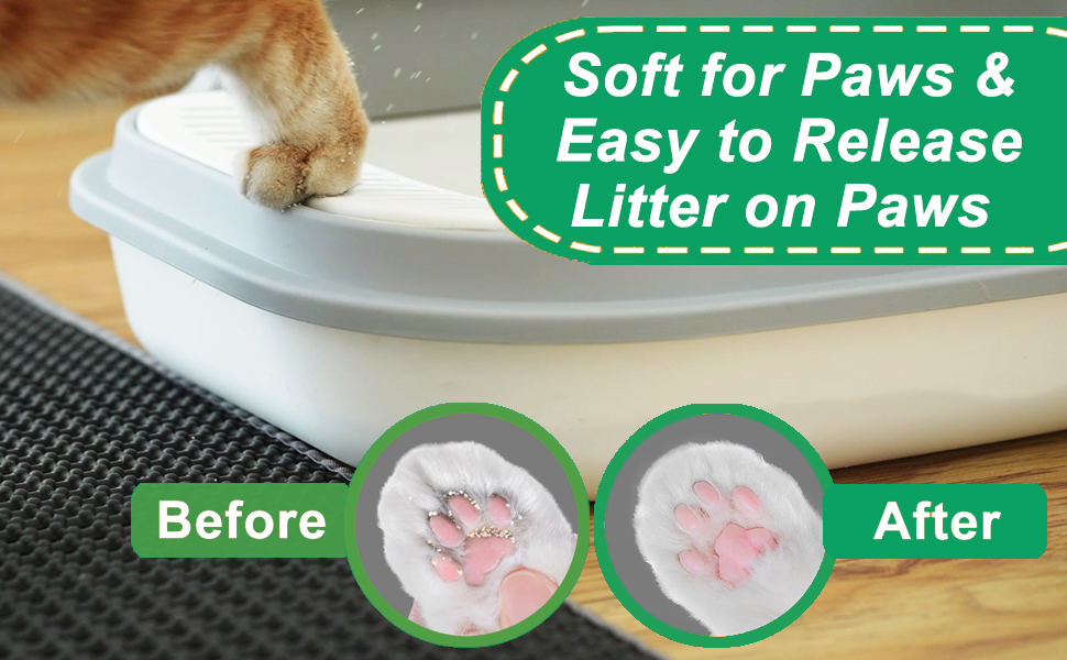 Paw-Safe & Odorless Material