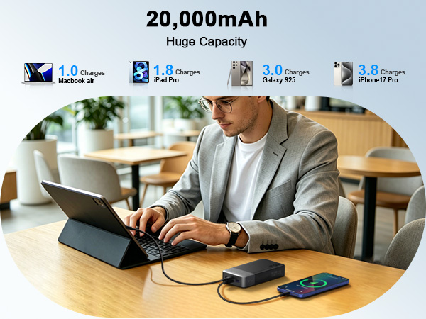 20000mah big capacity