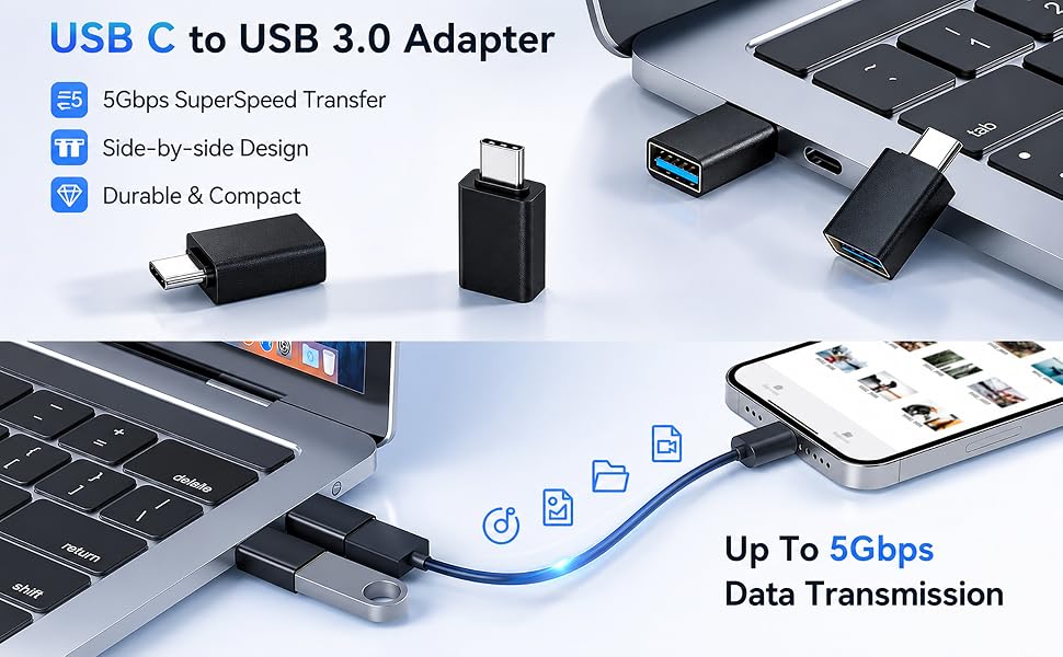 USB C to USB 3.0 Adapter
