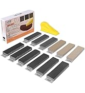 Shineboc 120 PCS Micro Sander Kit, Detail & Mini Hand Sanding Block, 120–7000 Grit Silicon Carbid...
