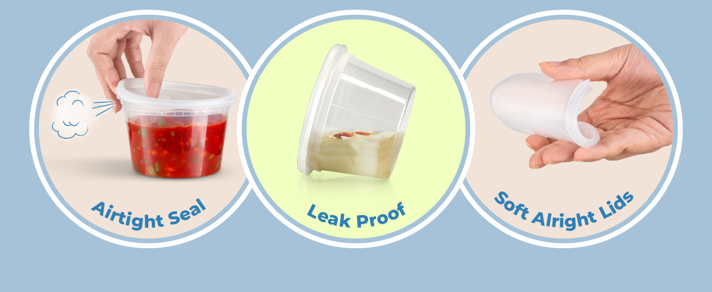 freezer storage containers