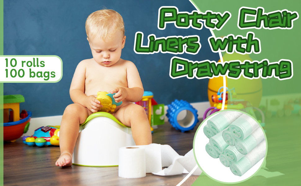 2.Training Toilet Seat Potty Bags