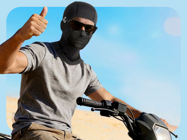black balaclava for men