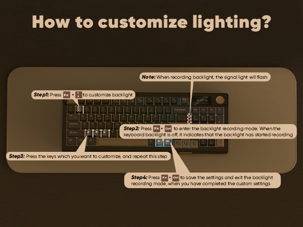 customize lighting