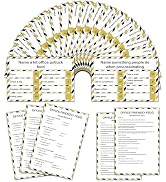 Tsunerrorami Office Party Friendly Feud Game Cards for Adults – Fun Trivia Card Game for Team Bui...