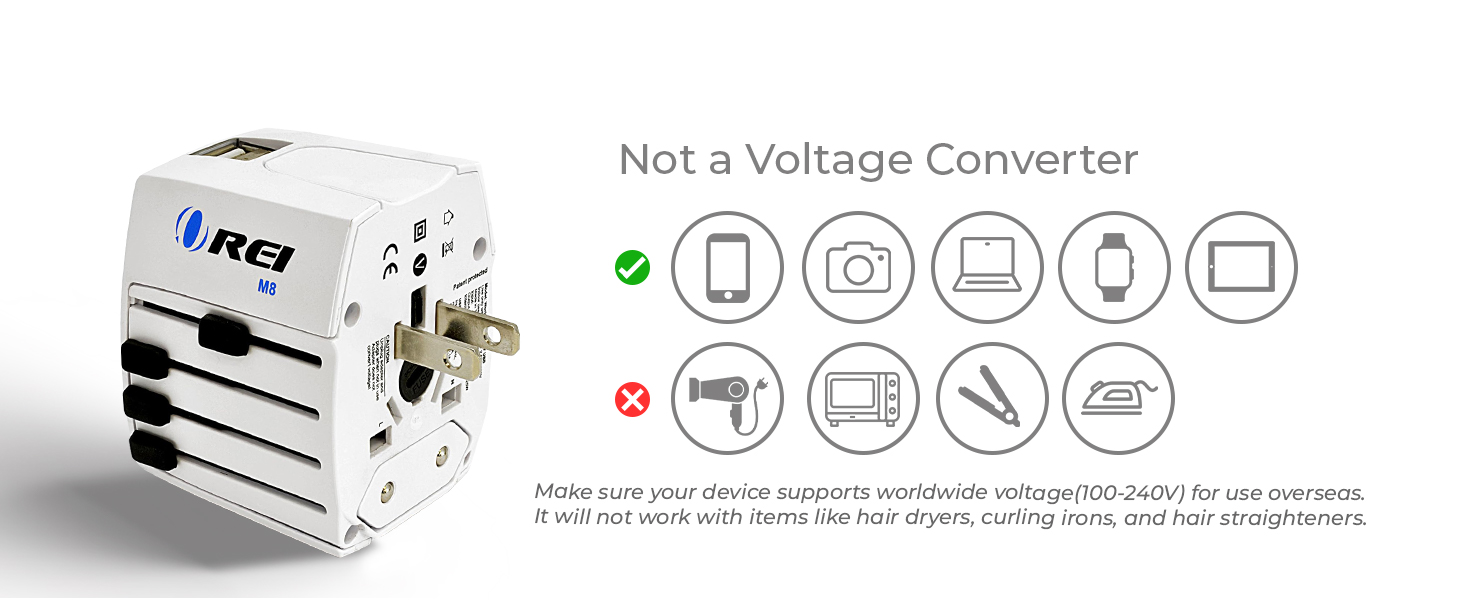 world travel plug adapter