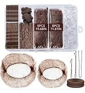 TsMADDTs Hair Accessories for Women with Invisible Hair Nets for Ballet Bun(11.81&19.86IN), U Sha...