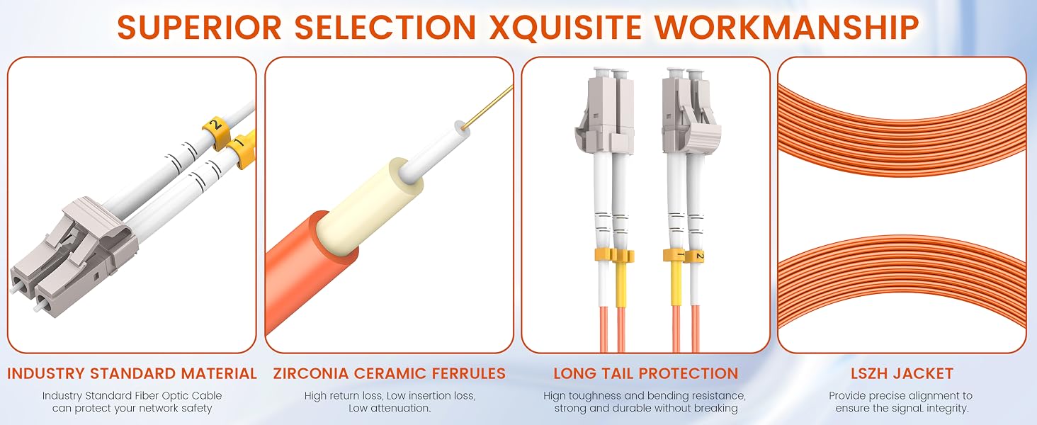 om2 fiber lc to lc;lc to lc fiber patch cable;fiber patch cable;fiber cable;multimode fiber lc to lc