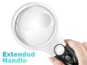 Pocket Lightweight Magnifying Glass