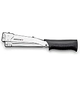 Arrow HT55BL Hammer Tacker, Manual Stapler for Construction and Insulation, Ergonomic Grip Handle...