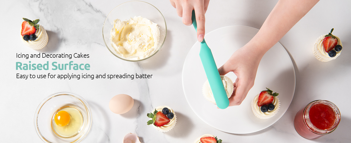 silicone spatula set