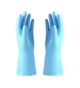 Alimat PluS 1 Pack Reusable Cleaning Gloves Latex Free (M) - Dishwashing Gloves with Cotton Flock...