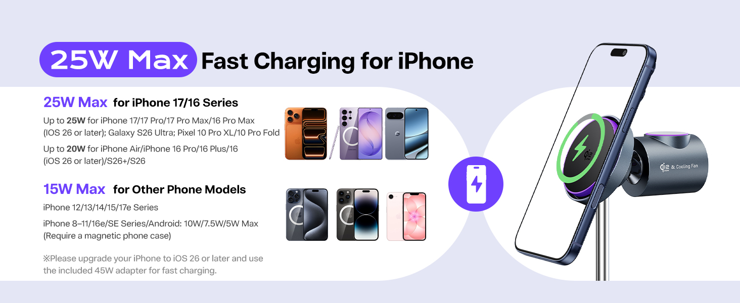 Fast magsafe charging station