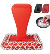 TOPULORS Cast Iron Scrubber & Scraper Kit - 316 Stainless Steel Cast Iron Cleaner - Chainmail Scr...
