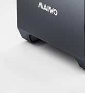 MAIWO 4 Bay 3.5" SATA Hard Drive Enclosure with 2 Cooling Fans, USB C HDD Enclosure with HD-MI Po...