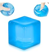 Ice Cube Squishy Stress Ball,1.98"*1.98" Medium Squishy Cube Fidget Toy, Ice Cube Pieces Silent N...