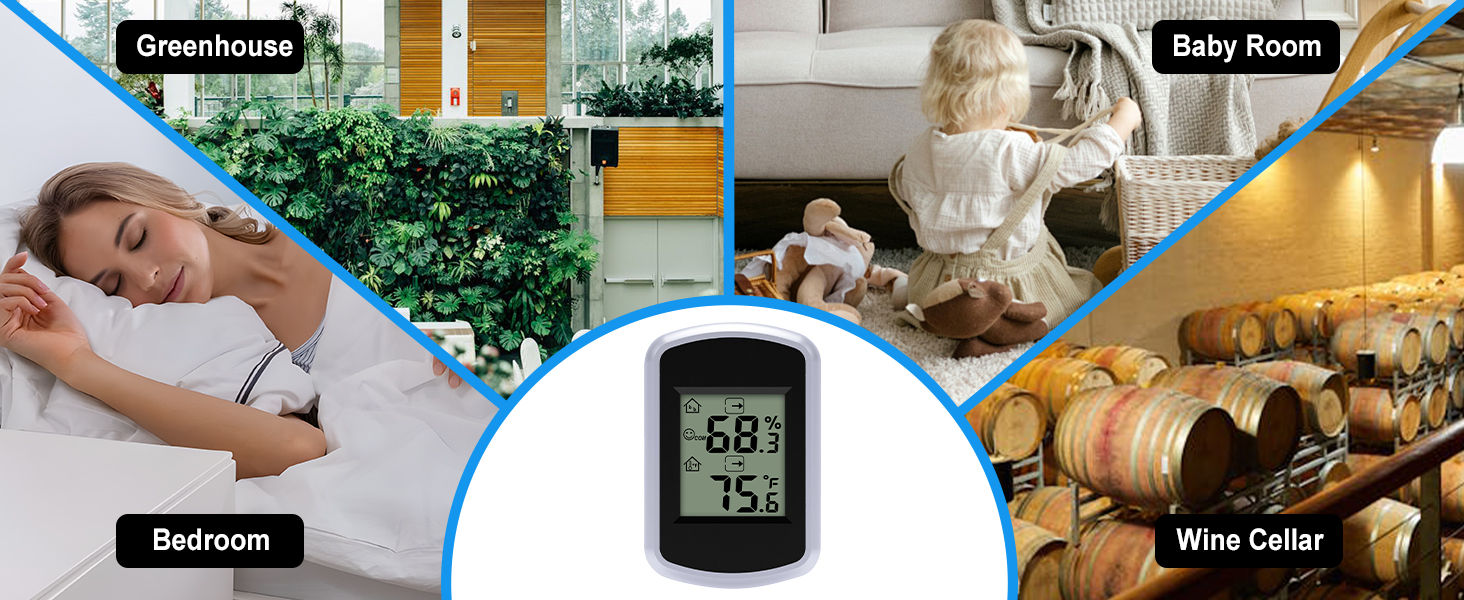 Digital Hygrometer Thermometer
