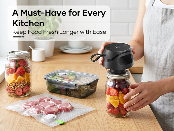 Mason Jar Vacuum Sealer