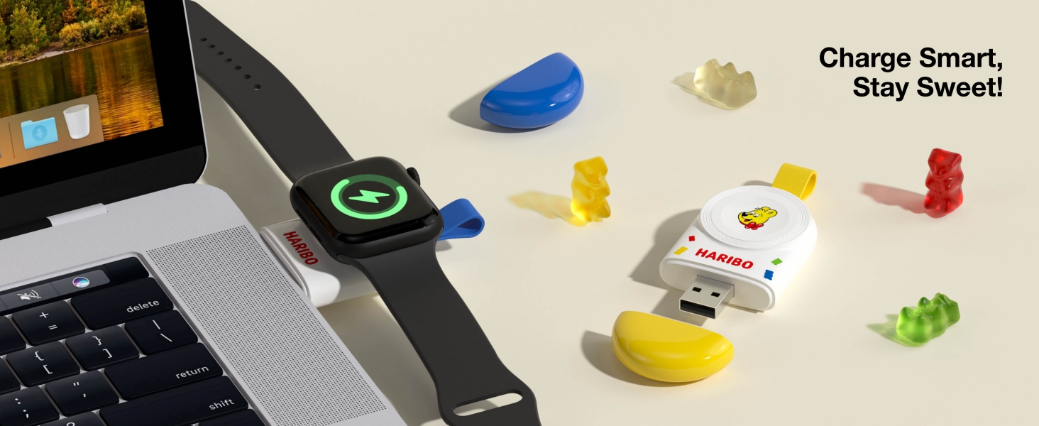 Haribo Wireless Charger for Apple Watch