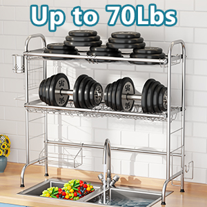 over the sink drying rack
