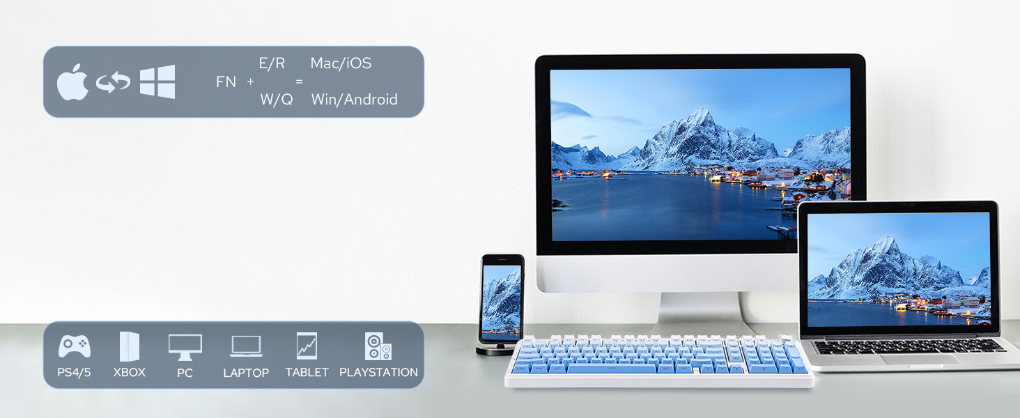 F99 wireless gaming keyboard