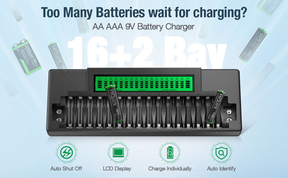 AA AAA BATTERY CHARGER