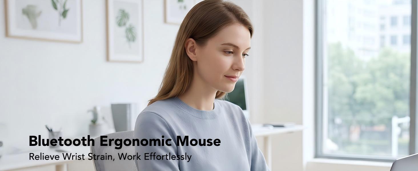 wireless ergonomic mouse