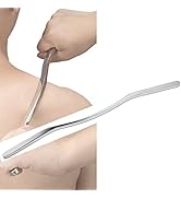 Feelfree Sport Stainless Steel Long Gua Sha Tool-Guasha Long Bar Muscle Scraping Massage Tools-He...