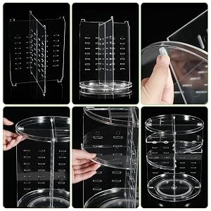 Rotating Makeup Organizer