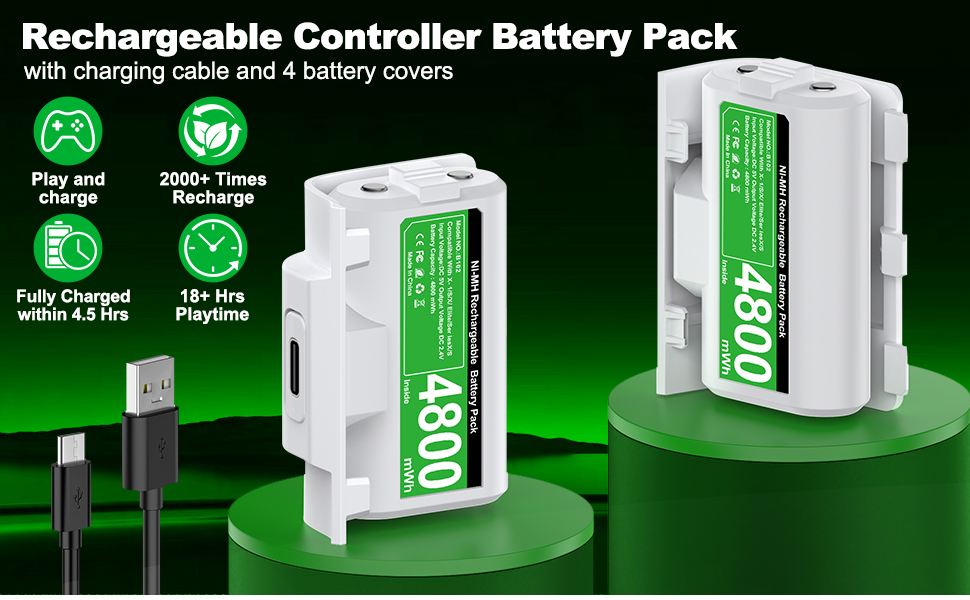 xbox controller battery pack