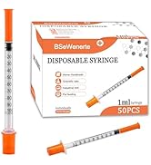 1ml 30G 5/16inch (8mm) with Cap Individually Sealed Packaging 50Pack