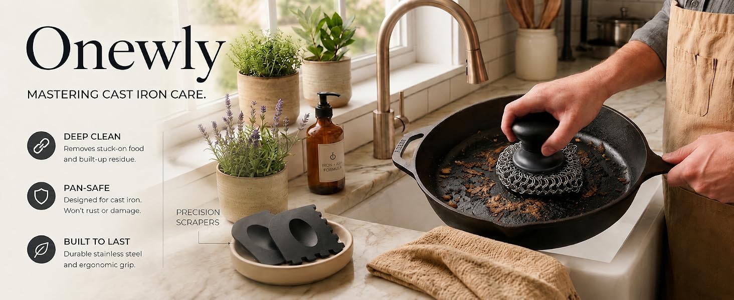 Cast Iron Scrubber