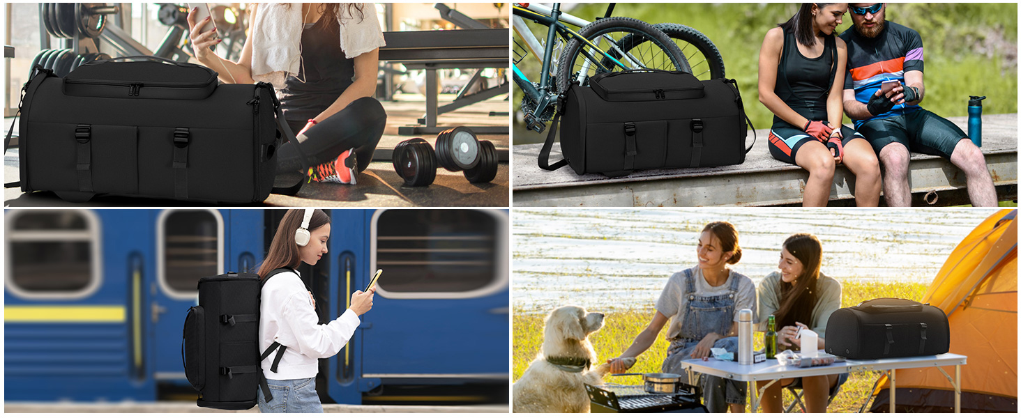 The MIYCOO Sports Backpack is adventure-ready. It's built for commuting, cycling, and camping