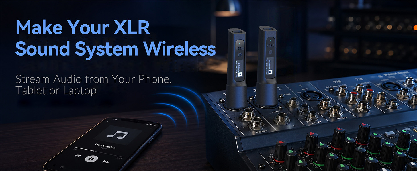 XLR Bluetooth adapter