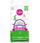 Dapple baby All Purpose Wipes, Hypoallergenic & Powered by Plants Cleaning Wipes, Hint of Lavende...