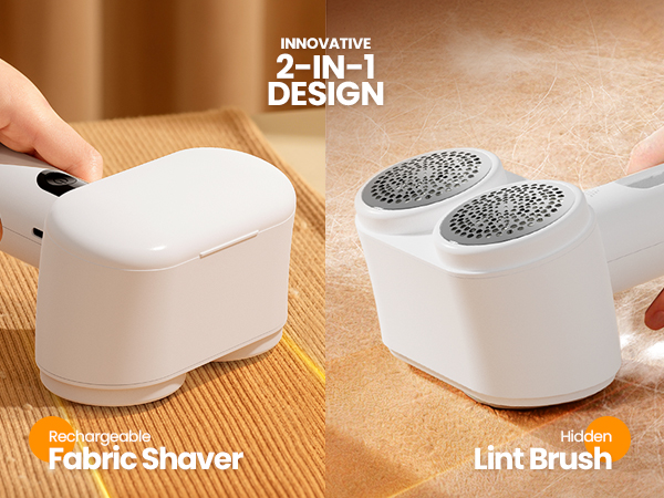 Rechargeable sweater shaver