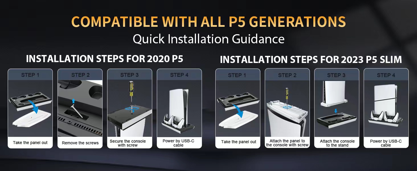 Cooling Station for PS5