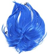 Mipcase Halloween Costumes Blue Wigs Roleplay Costume Pet Wig Dog pet cat Cats Wearing s Cat Hair...