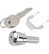 Silver Universal Toolbox Lock, Toolbox Lock Iron Cabinet Insert Linkage Drawer Set,180° Rotation ...