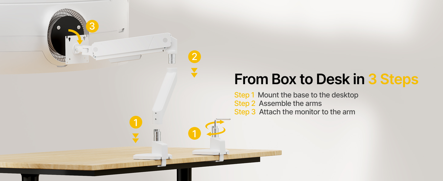 monitor desk mount
