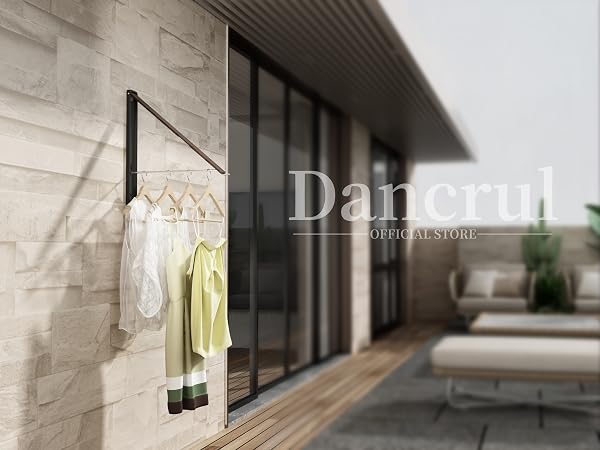 retractable folding wall hanger