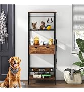 Dog Feeding Station,3 Height Adjustable Raised Bowls, Dog Feeder Station for Large Medium Cats,St...
