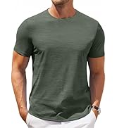 COOFANDY Men's T Shirt Short Sleeve Classic Crew Neck T-Shirt Casual Summer Basic Tee Shirts