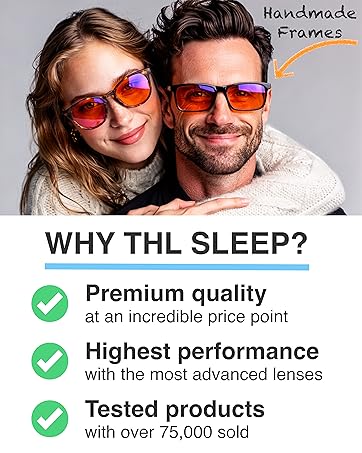 Why the sleep orange blue light blocking glasses