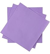 Surprisist 240 Count Dinner disposable Napkins Paper BrightPurple Napkin for Cocktail Birthday, W...